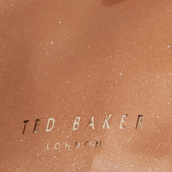 NEW TED BAKER LONDON Large Sizzcon Glitter Tote Bag Purse Glam Designer Summer - Picture 11 of 15